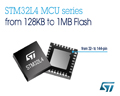 ST, 마이크로컨트롤러STM32L4, ARM® Cortex®-M4 기반 동급 최상의 전력 효율 제공